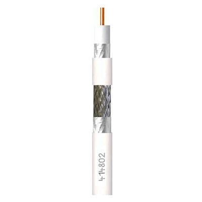 Televes Cable coaxial sk6fplus cu+ac/al 500m pvc blanco Televes Cable coaxial sk6fplus cu+ac/al 500m pvc blanco