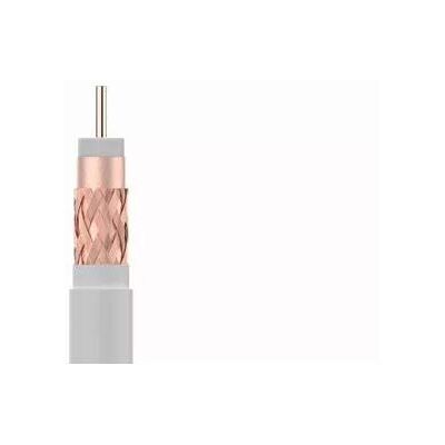 Televes Cable coaxial t100 cu/cu pvc clase a 100m blanco Televes Cable coaxial t100 cu/cu pvc clase a 100m blanco