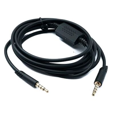 SYSTEM-S Cable de audio de repuesto para Logitech G Astro A50 A40 A30 A20 A10 G233 SYSTEM-S Cable de audio de repuesto para Logitech G Astro A50 A40 A30 A20 A10 G233