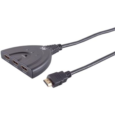 shiverpeaks ®-Basic-S-HDMI Umschalter 3x1, ABS, 4K60Hz, Eco, Schwarz Marca shiverpeaks ®-Basic-S-HDMI Umschalter 3x1, ABS, 4K60Hz, Eco, Schwarz Marca