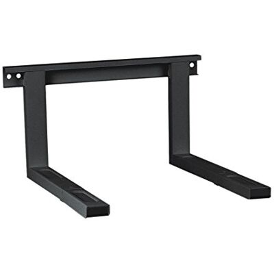 conecto Universal/Soporte para microondas para Montaje en Pared, Soportes Ajustables en Longitud (38,5-53,5 cm), Ancho de Soporte 43 cm, Capacidad de Carga máxima 35,0 kg, Negro conecto Universal/Soporte para microondas para Montaje en Pared, Soportes Ajustables en Longitud (38,5-53,5 cm), Ancho de Soporte 43 cm, Capacidad de Carga máxima 35,0 kg, Negro
