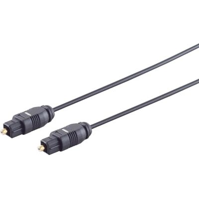 1aTTack.de 1 cable de fibra óptica Toslink de 2,2 mm, 20 m, chapado en oro 1aTTack.de 1 cable de fibra óptica Toslink de 2,2 mm, 20 m, chapado en oro