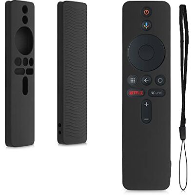 kwmobile Carcasa de Silicona Compatible con Xiaomi Mi Box S Funda Mando a Distancia Funda de Silicona Control Remoto Negro kwmobile Carcasa de Silicona Compatible con Xiaomi Mi Box S Funda Mando a Distancia Funda de Silicona Control Remoto Negro