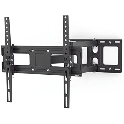 Hama Soporte TV Pared articulado, Giratorio e inclinable para Pantallas de 32 a 65 Pulgadas. (Giro 180°, Inclinación +5/-12°, Carga 35kg, VESA 400x400) Negro. Hama Soporte TV Pared articulado, Giratorio e inclinable para Pantallas de 32 a 65 Pulgadas. (Giro 180°, Inclinación +5/-12°, Carga 35kg, VESA 400x400) Negro.