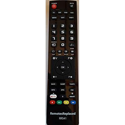 RemotesReplaced Mando a Distancia Compatible con Toshiba 40LV733G RemotesReplaced Mando a Distancia Compatible con Toshiba 40LV733G