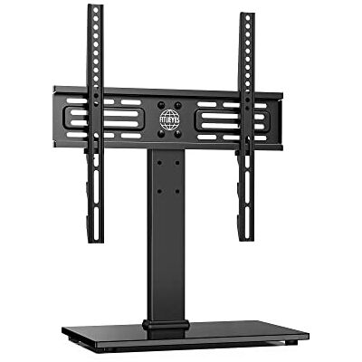 FITUEYES Soporte TV Mesa 27-55 Pulgadas Negro Altura Ajustable Soporte TV Universal, Carga 40kg, Gestión Cable, Fácil Montaje, Diseño Estable para Salón y Oficina FITUEYES Soporte TV Mesa 27-55 Pulgadas Negro Altura Ajustable Soporte TV Universal, Carga 40kg, Gestión Cable, Fácil Montaje, Diseño Estable para Salón y Oficina
