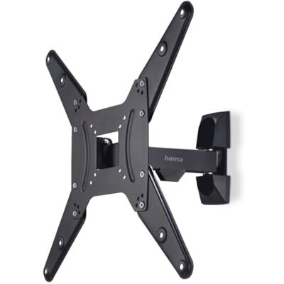 Hama Soporte de Giratorio e Inclinable (Giratorio, inclinable, 165 cm (65"), hasta 20 kg, Incluye Material de Montaje, Pantalla de 32" a 65") Color Negro Hama Soporte de Giratorio e Inclinable (Giratorio, inclinable, 165 cm (65"), hasta 20 kg, Incluye Material de Montaje, Pantalla de 32" a 65") Color Negro