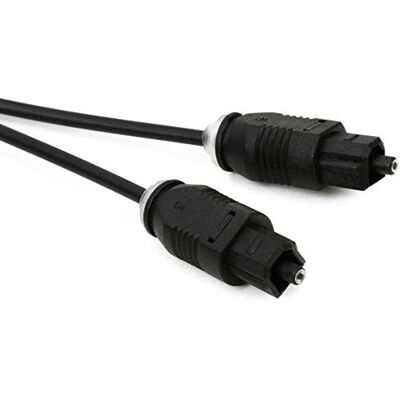 Hosa OPT-110, Fiber Optic Cable, Toslink to Same, 10 ft Hosa OPT-110, Fiber Optic Cable, Toslink to Same, 10 ft