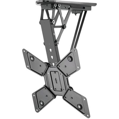TM Electron Soporte TV Motorizado Techo Abatible, VESA hasta 400X400, para Pantallas de 23” hasta 55”, Ajustes de Nivelación, Perfil 108mm, hasta 30kg. TM Electron Soporte TV Motorizado Techo Abatible, VESA hasta 400X400, para Pantallas de 23” hasta 55”, Ajustes de Nivelación, Perfil 108mm, hasta 30kg.