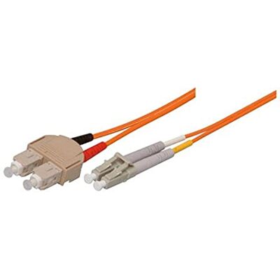 Tecline 86615 OM1 Cable de Fibra óptica (62,5/125 µm/Naranja), 15.0 m Tecline 86615 OM1 Cable de Fibra óptica (62,5/125 µm/Naranja), 15.0 m