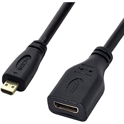 chenyang CY Micro HDMI 1.4 macho tipo d a tipo C Mini HDMI 1,4 hembra Cable de extensión para PC portátil HDTV 10 cm chenyang CY Micro HDMI 1.4 macho tipo d a tipo C Mini HDMI 1,4 hembra Cable de extensión para PC portátil HDTV 10 cm