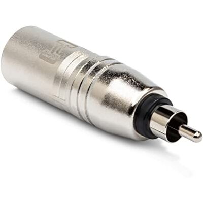 Hosa GXR-135, Adaptor, XLR3M to RCA Hosa GXR-135, Adaptor, XLR3M to RCA