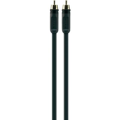 Belkin AV10010qp Cable coaxial (2 metros, conectores dorados RCA M/M), negro Belkin AV10010qp Cable coaxial (2 metros, conectores dorados RCA M/M), negro