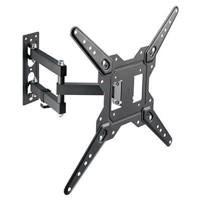 conecto Soporte de pared para televisor, soporte universal inclinable y giratorio con brazo articulado, máx. VESA 400 x 400 mm, para modelos planos y curvados de 23 a 55 pulgadas de hasta 30 kg, color conecto Soporte de pared para televisor, soporte universal inclinable y giratorio con brazo articulado, máx. VESA 400 x 400 mm, para modelos planos y curvados de 23 a 55 pulgadas de hasta 30 kg, color