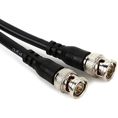 Hosa , 75-ohm Coax, BNC to BNC, 10 ft Hosa , 75-ohm Coax, BNC to BNC, 10 ft