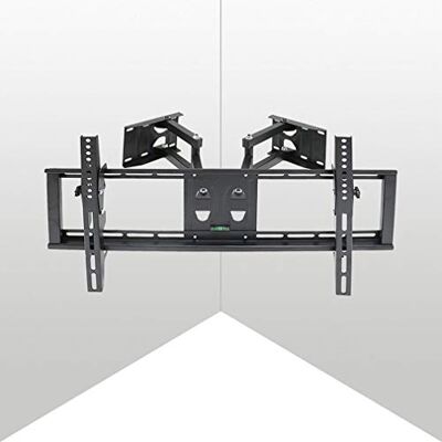 unho Soporte TV Pared para 32-65 Pulgadas, Inclinable y Giratorio Soporte TV 65 Pulgadas pared LED/LCD/Plasma, Inclinación de ±15°y Giro de 90°, VESA 600x400, Hasta 35 kg, Nivel de Burbuja unho Soporte TV Pared para 32-65 Pulgadas, Inclinable y Giratorio Soporte TV 65 Pulgadas pared LED/LCD/Plasma, Inclinación de ±15°y Giro de 90°, VESA 600x400, Hasta 35 kg, Nivel de Burbuja