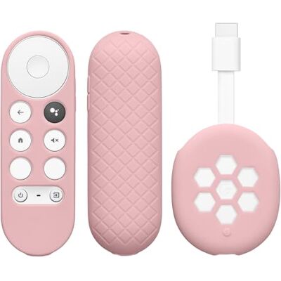 kwmobile Funda Compatible con Google Chromecast 2020 4K (Not for New-Generation) Set de 2X Case Protector de Silicona para Mando a Distancia Rosa Palo kwmobile Funda Compatible con Google Chromecast 2020 4K (Not for New-Generation) Set de 2X Case Protector de Silicona para Mando a Distancia Rosa Palo
