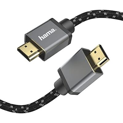 Hama Cable HDMI Ultra High Speed 8K (Cable HDMI con Ethernet, conexión macho macho, 3m) Negro Hama Cable HDMI Ultra High Speed 8K (Cable HDMI con Ethernet, conexión macho macho, 3m) Negro