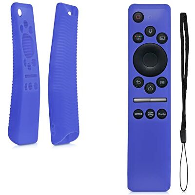 kwmobile Carcasa de Silicona Compatible con Samsung BN59-01312A / BN59-01312B Funda Mando a Distancia Funda de Silicona Control Remoto Azul kwmobile Carcasa de Silicona Compatible con Samsung BN59-01312A / BN59-01312B Funda Mando a Distancia Funda de Silicona Control Remoto Azul