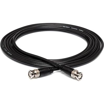 Hosa , 50-ohm Coax, BNC to BNC, 1.5 ft Hosa , 50-ohm Coax, BNC to BNC, 1.5 ft