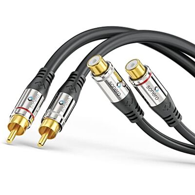 Sonero 2x cinch estereo extension 10.0m Sonero 2x cinch estereo extension 10.0m