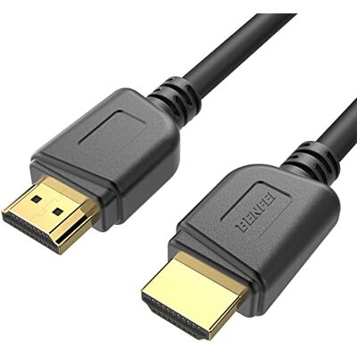 BENFEI Cable HDMI 4K, 7.5 Metro Cable HDMI 2.0 18Gbps, 4K HDR, 3D, 2160P, 1080P, Ethernet Cable HDMI 30AWG, Retorno de audio (ARC) Compatible con UHD TV, Blu-ray, Xbox, PS4, PC BENFEI Cable HDMI 4K, 7.5 Metro Cable HDMI 2.0 18Gbps, 4K HDR, 3D, 2160P, 1080P, Ethernet Cable HDMI 30AWG, Retorno de audio (ARC) Compatible con UHD TV, Blu-ray, Xbox, PS4, PC