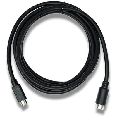 SYSTEM-S Cable S-Video de 180 cm DIN de 6 pines macho a macho, color negro SYSTEM-S Cable S-Video de 180 cm DIN de 6 pines macho a macho, color negro
