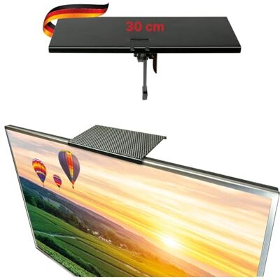 SCHWAIGER 661798 Estante para TV Soporte para Monitor Estante para Pantalla Estante para Multimedia Soporte para Topper de TV Soporte para Altavoz de TV Soporte para Receptor de 12 Pulgadas SCHWAIGER 661798 Estante para TV Soporte para Monitor Estante para Pantalla Estante para Multimedia Soporte para Topper de TV Soporte para Altavoz de TV Soporte para Receptor de 12 Pulgadas