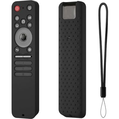 Generic Funda protectora de silicona para LG MR25GA Magic Remote a prueba de golpes, antideslizante, con cuerda para colgar, soporte protector de piel, duradero, ajuste suave (negro) Generic Funda protectora de silicona para LG MR25GA Magic Remote a prueba de golpes, antideslizante, con cuerda para colgar, soporte protector de piel, duradero, ajuste suave (negro)