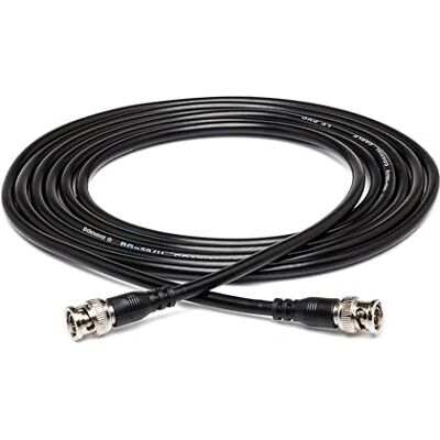 Hosa , 75-ohm Coax, BNC to BNC, 50 ft Hosa , 75-ohm Coax, BNC to BNC, 50 ft