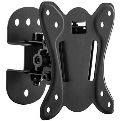 deleyCON Soporte de Pared Universal para TV & Monitor 13" 27" Pulgadas (33-69cm) hasta 20Kg & VESA 100x100mm Reclinable + Giratorio Distancia a la Pared Solo 75mm deleyCON Soporte de Pared Universal para TV & Monitor 13" 27" Pulgadas (33-69cm) hasta 20Kg & VESA 100x100mm Reclinable + Giratorio Distancia a la Pared Solo 75mm