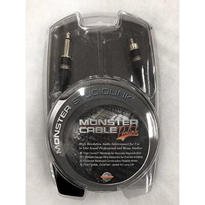 Monster Cable SL de cr de 6 Studio Link Line Cable Chinch de Klm 6 m Monster Cable SL de cr de 6 Studio Link Line Cable Chinch de Klm 6 m