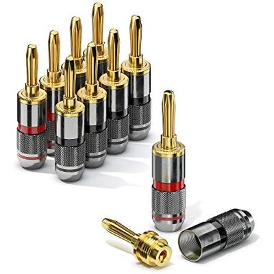 SatChef GmbH SA-CC50641-V2 - Conectores de cable de altavoz SatChef GmbH SA-CC50641-V2 - Conectores de cable de altavoz