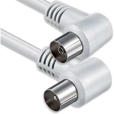 1aTTack.de Cable coaxial, de 1aTTack. Conector F para antena satélite (de conector coaxial macho a coaxial hembra) Blindado doble, triple y cuadriple. 75, 85, 100, 110, 120 y 125 dB Koax weiss St-Ku (2xWinkel) 75db 1,5 m 1aTTack.de Cable coaxial, de 1aTTack. Conector F para antena satélite (de conector coaxial macho a coaxial hembra) Blindado doble, triple y cuadriple. 75, 85, 100, 110, 120 y 125 dB Koax weiss St-Ku (2xWinkel) 75db 1,5 m