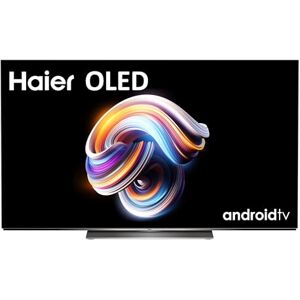 HAIER OLED H65S9UG Pro 65', Smart TV, 120 Hz, HDR 10, Dolby Atmos y Dolby Vision, Android TV, Premium Remote Control, Google Assistant, Bluetooth, Pantalla Antirreflejos, 2022 HAIER OLED H65S9UG Pro 65', Smart TV, 120 Hz, HDR 10, Dolby Atmos y Dolby Vision, Android TV, Premium Remote Control, Google Assistant, Bluetooth, Pantalla Antirreflejos, 2022