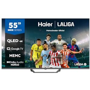 Televisor inteligente 55" 4K Ultra HD Haier H55S80EUX - Smart TV Televisor inteligente 55" 4K Ultra HD Haier H55S80EUX - Smart TV