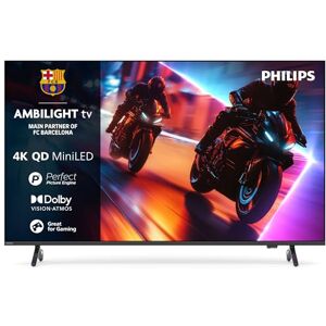 Philips Ambilight 75MLED920 'The Xtra' Mini LED 4K Smart TV Pantalla de 75 Pulgadas con Motor P5 Picture Engine Ultra HD, Titan OS, Dolby Vision y Sonido Dolby Atmos Philips Ambilight 75MLED920 'The Xtra' Mini LED 4K Smart TV Pantalla de 75 Pulgadas con Motor P5 Picture Engine Ultra HD, Titan OS, Dolby Vision y Sonido Dolby Atmos