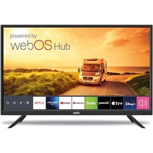 Cello Televisor Inteligente Traveler de 32 Pulgadas y 12 voltios, Fabricado en Gran Bretaña. WebOS rápido, Bluetooth, Netflix, Youtube, DAZN. Autocaravanas y caravanas. Cello Televisor Inteligente Traveler de 32 Pulgadas y 12 voltios, Fabricado en Gran Bretaña. WebOS rápido, Bluetooth, Netflix, Youtube, DAZN. Autocaravanas y caravanas.
