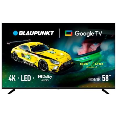 Blaupunkt Smart TV 58" 4K Ultra HD LED, Negro, 58UGC5500S Blaupunkt Smart TV 58" 4K Ultra HD LED, Negro, 58UGC5500S