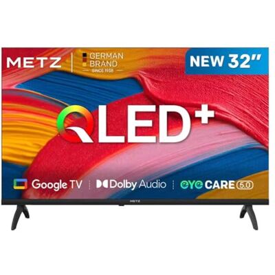 Metz TV 32 Pulgadas Smart TV, 32MQF7000Z, QLED, Smart TV 32 Pulgadas, HDR10, Dolby Audio, Bluetooth 5.1, Negro (DVB-T/T2/S/S2/C ATV, Ci+) 2025 Metz TV 32 Pulgadas Smart TV, 32MQF7000Z, QLED, Smart TV 32 Pulgadas, HDR10, Dolby Audio, Bluetooth 5.1, Negro (DVB-T/T2/S/S2/C ATV, Ci+) 2025