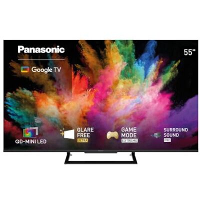 Panasonic TN-55W92C, 4K QD-Mini LED, Glare Free Ultra, Google TV, Smart TV Panasonic TN-55W92C, 4K QD-Mini LED, Glare Free Ultra, Google TV, Smart TV