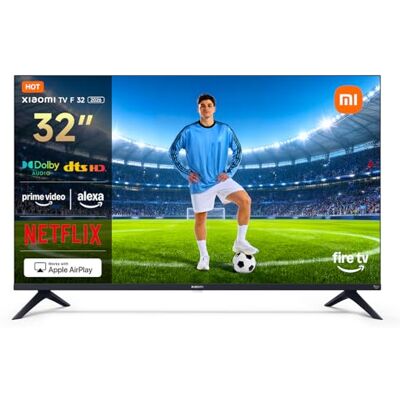 Xiaomi TV F 32, 32 Pulgadas (81 cm), HD, Smart TV, Fire OS7, Control por Voz Alexa, Dolby Audio™, DTS Virtual:X, DTS-HD, Compatible con Apple AirPlay Xiaomi TV F 32, 32 Pulgadas (81 cm), HD, Smart TV, Fire OS7, Control por Voz Alexa, Dolby Audio™, DTS Virtual:X, DTS-HD, Compatible con Apple AirPlay