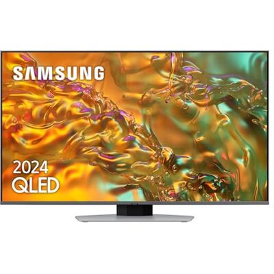 Samsung TV QLED 4K 2024 50Q80D Smart TV de 50" con Imagen y Sonido mejorados, Mayor Control del Color con Full Array, el Mejor Smart TV y Escucha Todos los Altavoces con Q-Symphony Samsung TV QLED 4K 2024 50Q80D Smart TV de 50" con Imagen y Sonido mejorados, Mayor Control del Color con Full Array, el Mejor Smart TV y Escucha Todos los Altavoces con Q-Symphony