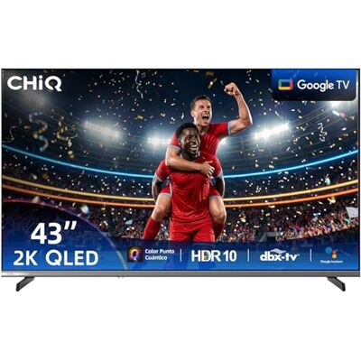 CHiQ Smart TV 43 Pulgadas FHD QLED Google TV HDR10 (L43QST) CHiQ Smart TV 43 Pulgadas FHD QLED Google TV HDR10 (L43QST)