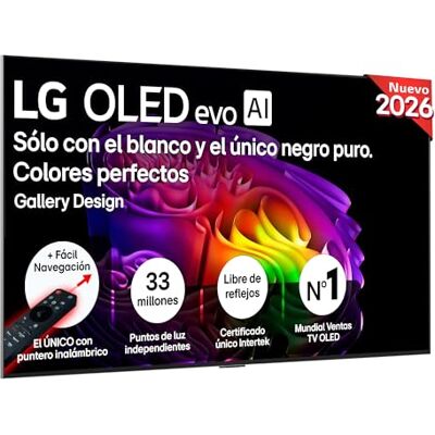 LG OLED65G64LW Smart TV OLED EVO AI 65" 4K Sin Reflejos, 2026 LG OLED65G64LW Smart TV OLED EVO AI 65" 4K Sin Reflejos, 2026