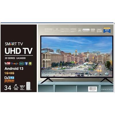 Generic iDOME TV inteligente LED de 32 pulgadas HD Ready 2xHDMI 2xUSB WIFI T2 ANDROID 13 220v Reino Unido Generic iDOME TV inteligente LED de 32 pulgadas HD Ready 2xHDMI 2xUSB WIFI T2 ANDROID 13 220v Reino Unido