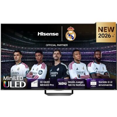 Hisense 65U7S Pro MiniLED Pro Smart TV 65 Pulgadas, Hi-QLED MiniLED Pro, Modo Juego 165 Hz Nativos, Sonido Envolvente 2.1.2, Anti Reflection & Glare Free, IMAX Enhanced, Dolby Vision IQ, HDR 10+ Hisense 65U7S Pro MiniLED Pro Smart TV 65 Pulgadas, Hi-QLED MiniLED Pro, Modo Juego 165 Hz Nativos, Sonido Envolvente 2.1.2, Anti Reflection & Glare Free, IMAX Enhanced, Dolby Vision IQ, HDR 10+