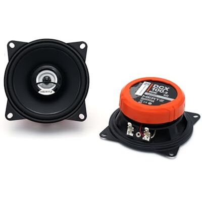 Hertz DCX 100.3 par de Altavoces coaxiales de 2 vías 100 mm, 60 W Hertz DCX 100.3 par de Altavoces coaxiales de 2 vías 100 mm, 60 W