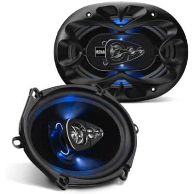 Boss Rage 5" x 7" 4-way 300W Full Range Speaker Ovalado De 4 vías 300W 2pieza(s) altavoz audio Altavoces para coche (De 4 vías, 300 W, 4 Ω, 90 dB, 300 W, 100 18000 Hz) Boss Rage 5" x 7" 4-way 300W Full Range Speaker Ovalado De 4 vías 300W 2pieza(s) altavoz audio Altavoces para coche (De 4 vías, 300 W, 4 Ω, 90 dB, 300 W, 100 18000 Hz)