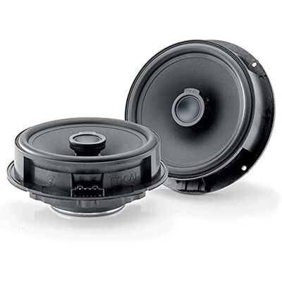 Focal-JMlab Altavoces de componentes de Audio para Coche, 6.5 Pulgadas, Color Negro Focal-JMlab Altavoces de componentes de Audio para Coche, 6.5 Pulgadas, Color Negro